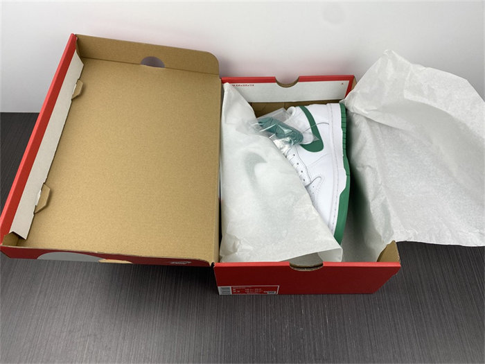 NK Dunk Low White Green Noise DD1503-112 detail 7