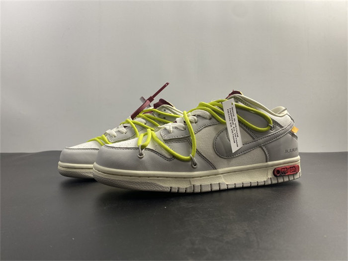 NK Dunk Low OW Lot 8 DM1602- 106