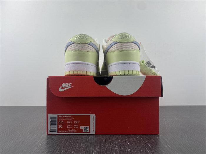 NK Dunk Low Lime Ice DD1503-600 detail 5