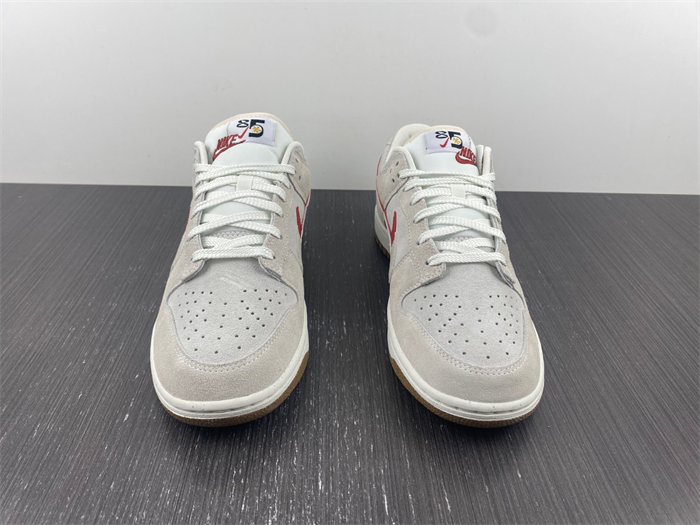 NK Dunk Low SE 85 Double Swoosh Sail Orange DO9457-100 detail 6