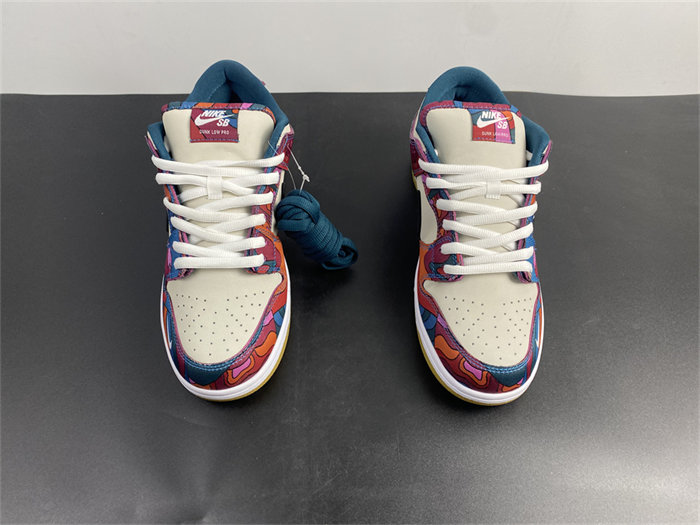 NK SB Dunk Low Pro Parra Abstract Art DH7695-600 detail 4
