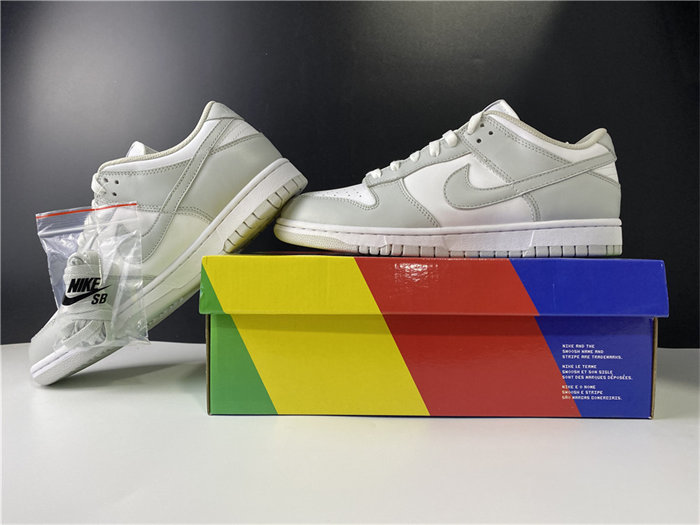 NK SB Dunk Low Silver ash killer CU1726-201 detail 2