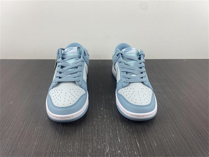 NK Dunk Low Clear Blue Swoosh DH9765-401 detail 4