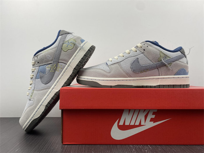 NK Dunk Low On the Bright Side Photon Dust DQ5076-001 detail 2