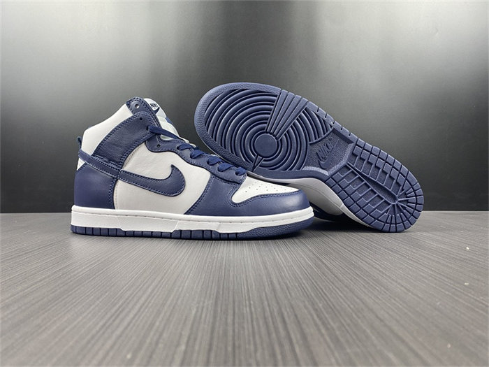 NK DUNK HIGH 'MIDNIGHT NAVY' SKU DD1399-104 detail 3
