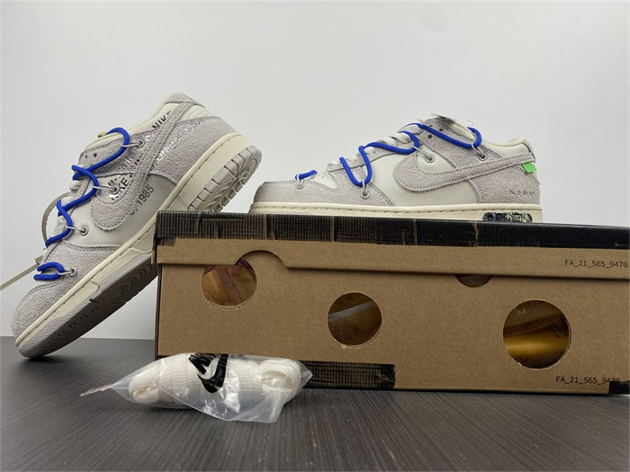 NK Dunk Low OW Lot 32 DJ0950-104 detail 2