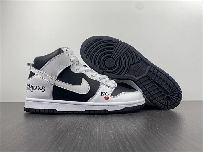 NK SB Dunk High Supreme By Any Means Black DN3741-002 detail 3