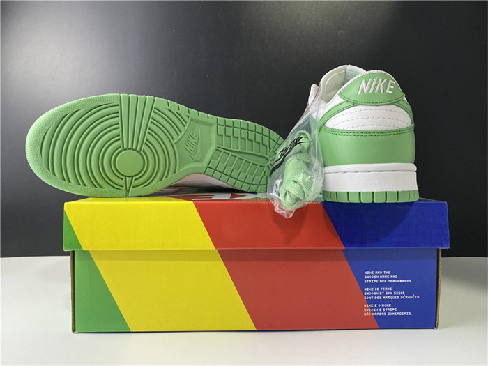 NK SB Dunk Low Green Tender powder CU1726-188 detail 6