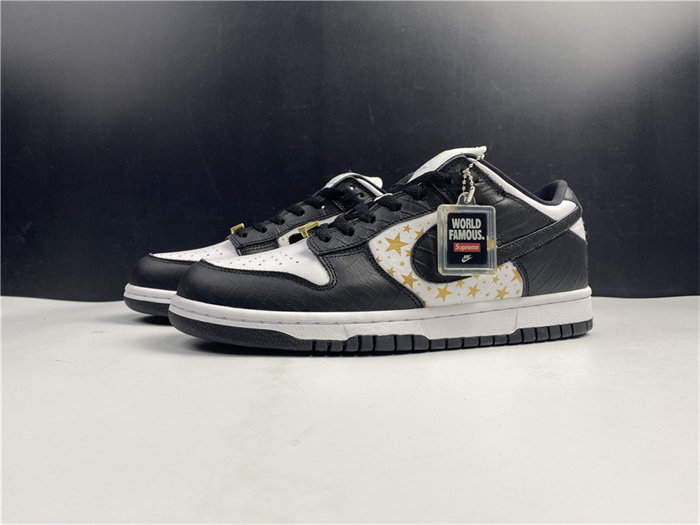 NK SB Dunk Low Supreme Stars Black DH3228-102