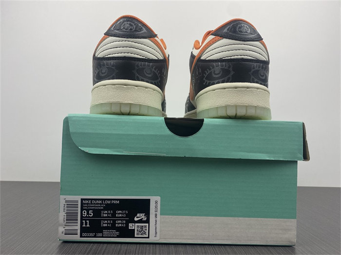 NK Dunk Low PRM Halloween DD3357-100 detail 5