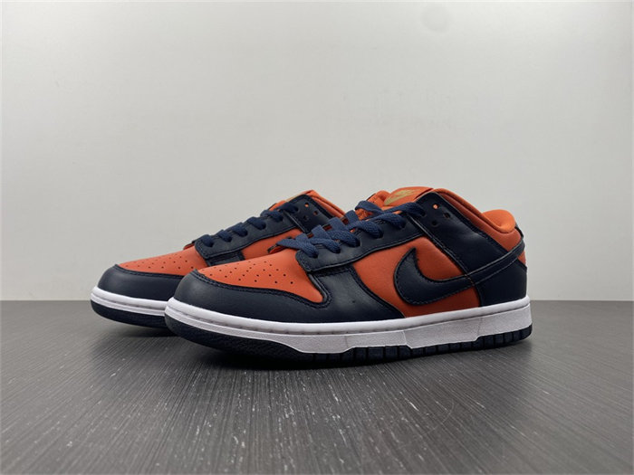 NK Dunk Low SP Champ Colors University Orange Marine CU1727-800