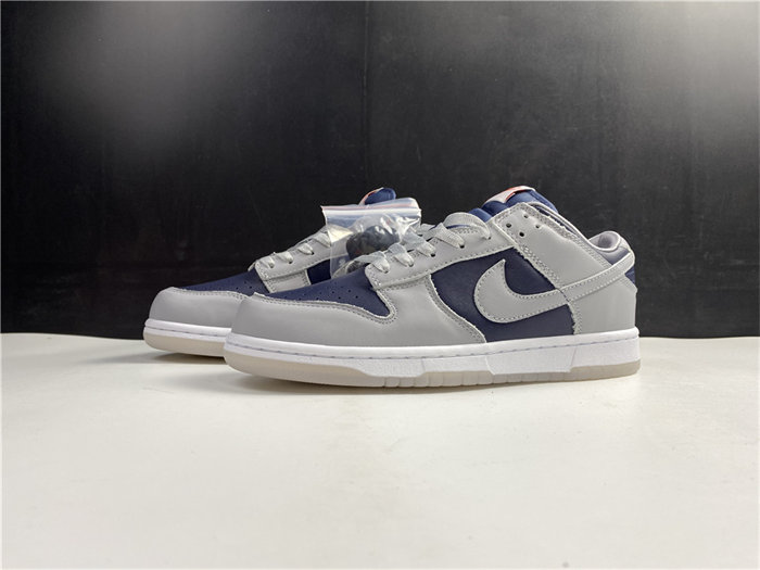 NK Dunk Low College Navy Grey DD1768-400