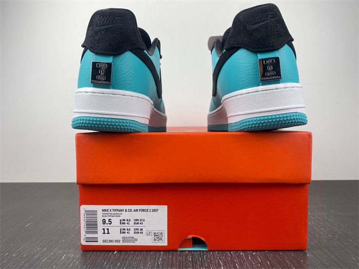 NK Air Force 1 Low Tiffany & Co. 1837 DZ1382-002 detail 7