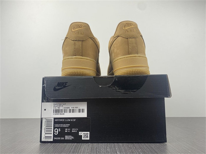 NK Air Force 1 Low SP Supreme Wheat DN1555-200 detail 5