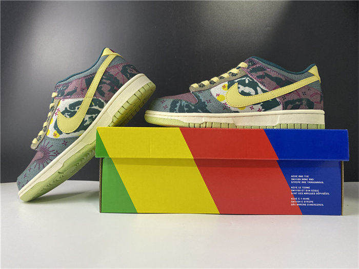 NK Dunk Low Community Garden CZ9747-900 detail 2