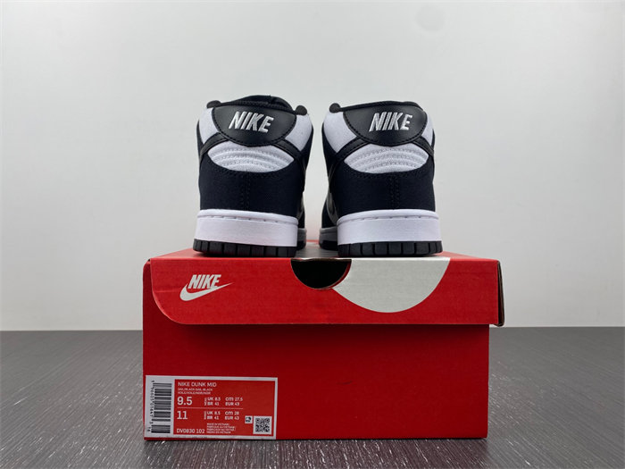 NK Dunk Mid Panda DV0830-102 detail 5