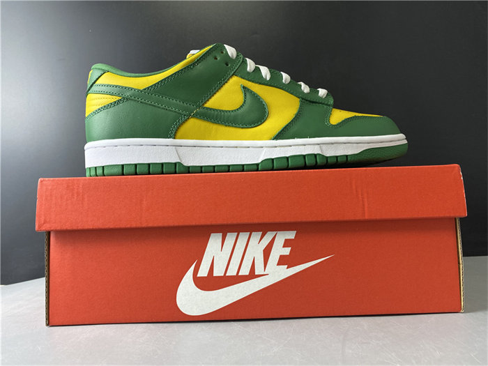 NK Dunk Low Brazil CU1727-700 detail 7