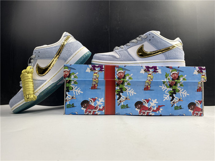 NK SB Dunk Low Sean Cliver DC9936-100 detail 2