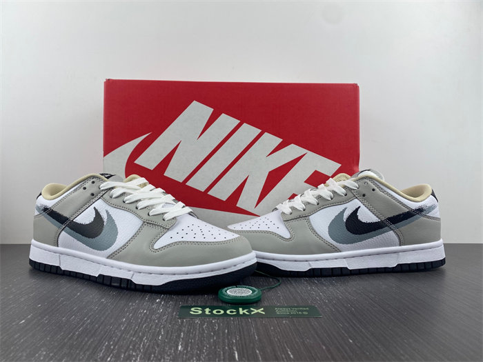 NK DUNK LOW “STENCIL SWOOSH” FD0661-100