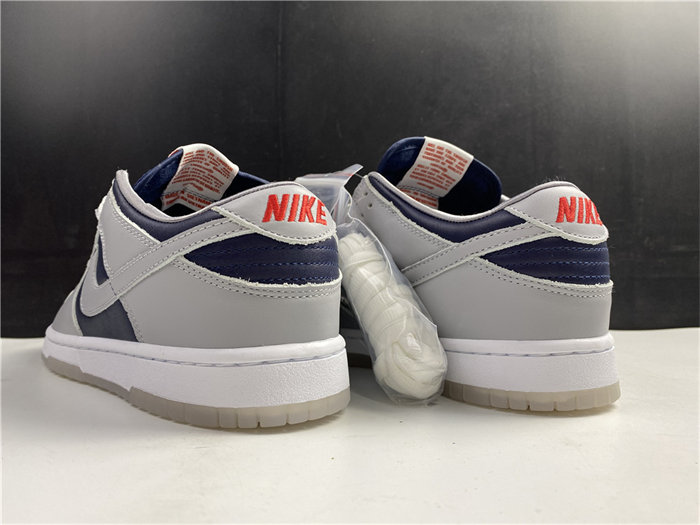 NK Dunk Low College Navy Grey DD1768-400 detail 5