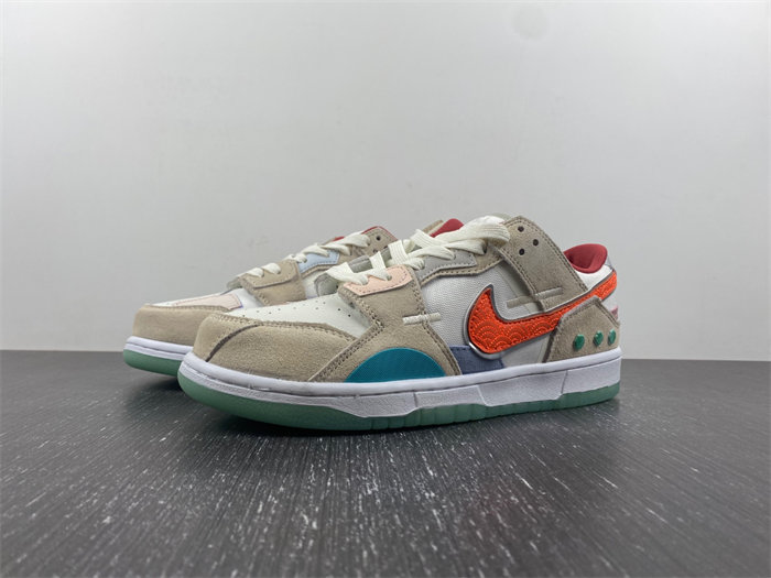 NK Dunk Low Scrap Shapeless, Formless, Limitless DQ4975-181 detail 6