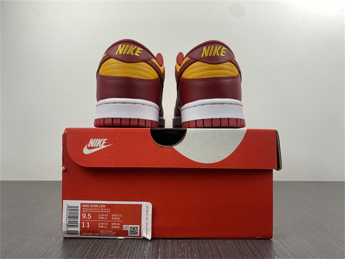 NK Dunk Low Midas Gold DD1391-701 detail 5