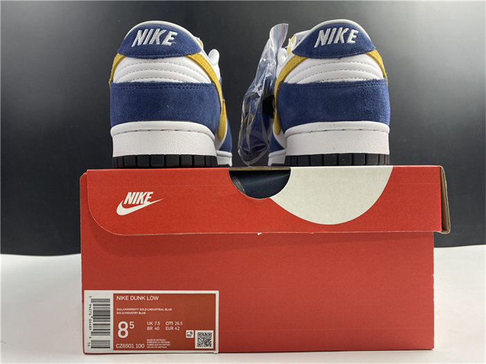 NK Dunk Low Kasina Industrial Blue CZ6501-100 detail 5