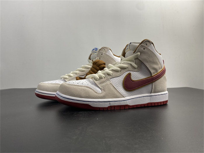 NK SB Dunk High Sail Bright Crimson CV9499-100
