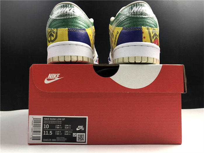 NK Dunk Low SP City Market DA6125-900 detail 5