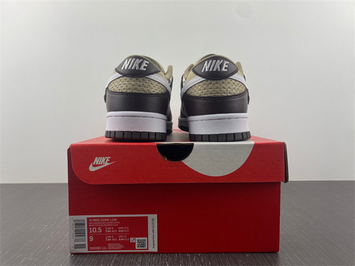 NK Dunk Low Brown Basalt DX6060-111 detail 5