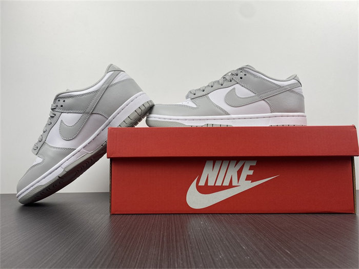 NK Dunk Low Grey Fog DD1391-103 detail 2