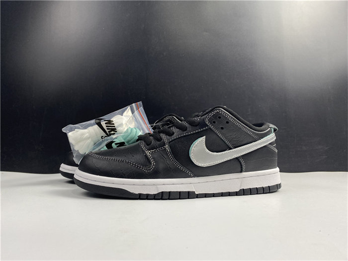 NK SB Dunk Low Diamond Supply Co Black Diamond BV1310 001