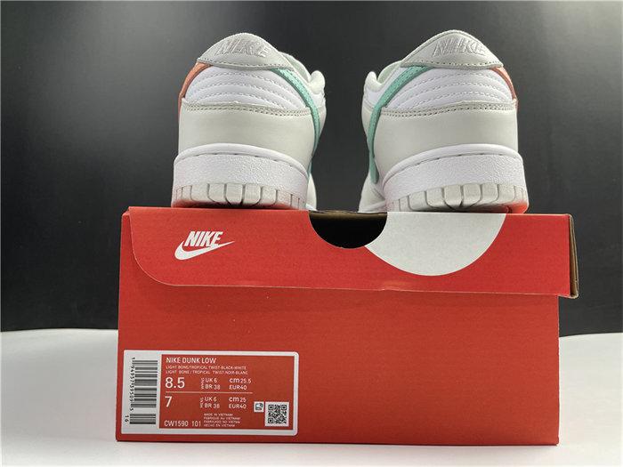 NK Dunk Low Tropical Twist CW1590-101 detail 5