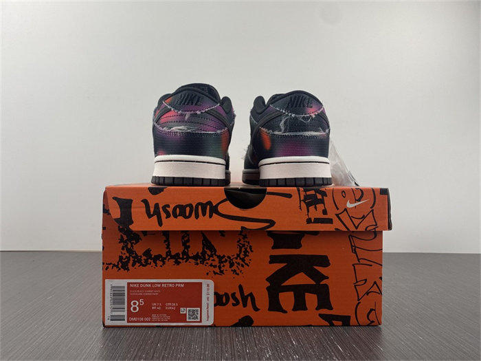 NK Dunk Low Graffiti Pink DM0108-002 detail 5