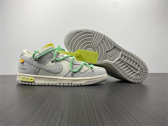 NK Dunk Low OW Lot 36 DJ0950-107 detail 3