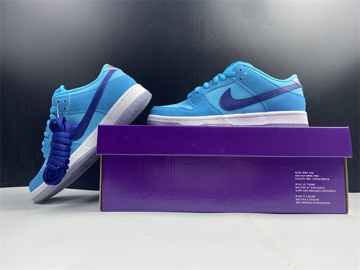NK SB Dunk Low Pro Blue Fury BQ6817-400 detail 2
