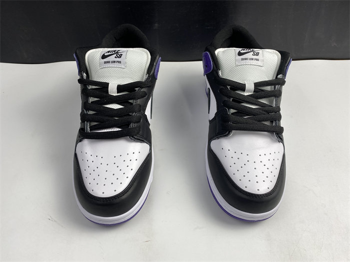 NK SB Dunk Low Court Purple BQ6817-500 detail 4