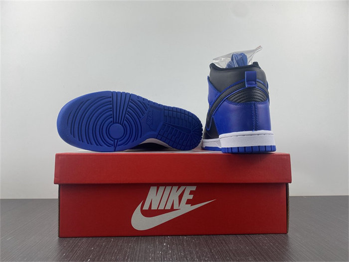 NK Dunk High SE Camo Black Royal DD3359-001 detail 6