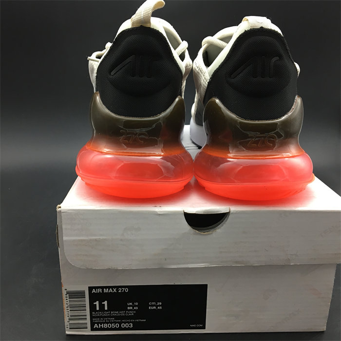 NK Air Max 270 Light Bone Hot Punch AH8050-003 detail 5