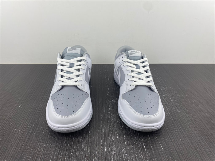 NK Dunk Low Retro White Grey DJ6188-003 detail 6