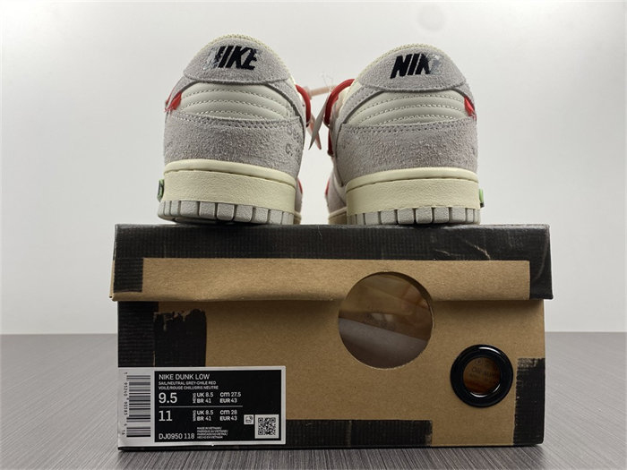NK Dunk Low OW Lot 33 DJ0950-118 detail 5