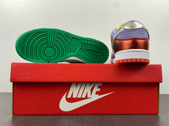 NK Dunk Low Sunset Pulse DN0855-600 detail 6