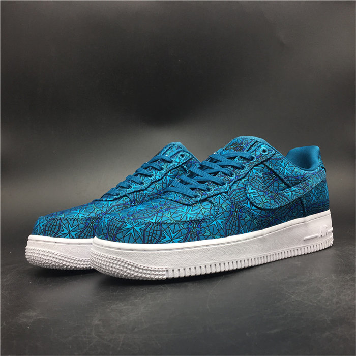 NK Air Force 1 Low Stained Glass Green Abyss AT4144-300 detail 3
