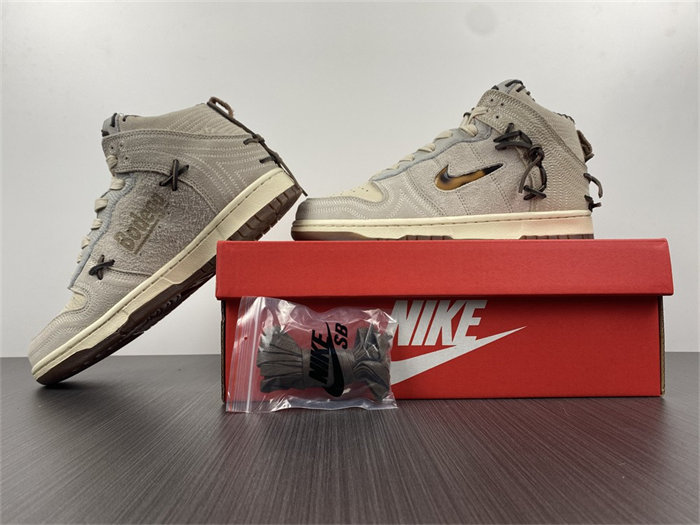 NK Dunk High Bodega Sail Multi CZ8125-100 detail 2