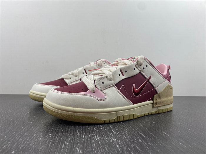 NK Dunk Low Disrupt 2 Valentine's Day FD4617-667 detail 7