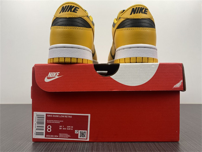 NK Dunk Low Championship Goldenrod DD1391-004 detail 5