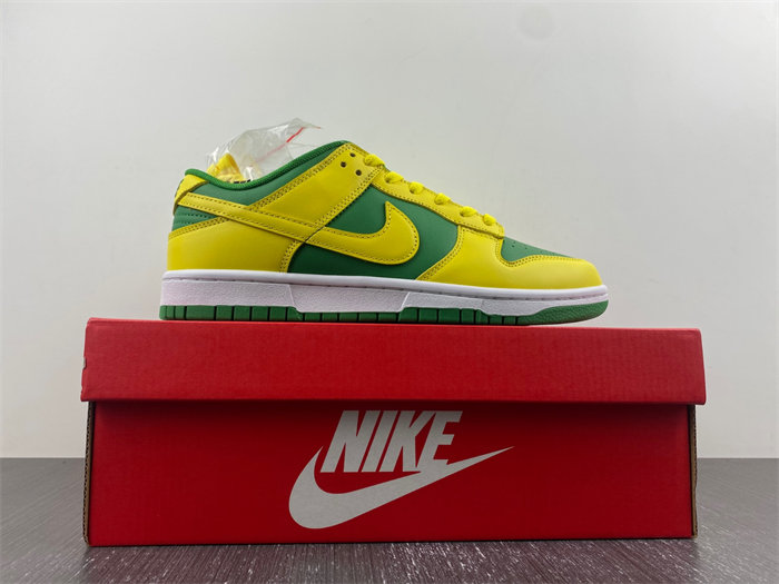NK Dunk Low Retro Reverse Brazil DV0833-300 detail 4