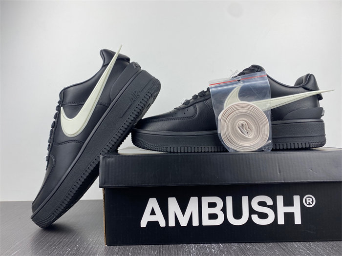 NK Air Force 1 Low SP AMBUSH Black DV3464-001 detail 2