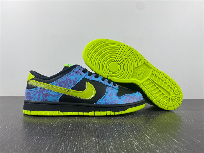NK Dunk Low SE Acid Wash Baltic Blue Volt DV1694-900