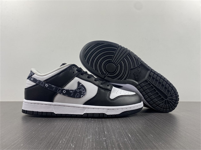 NK Dunk Low Essential Paisley Pack Black DH4401-100 detail 3